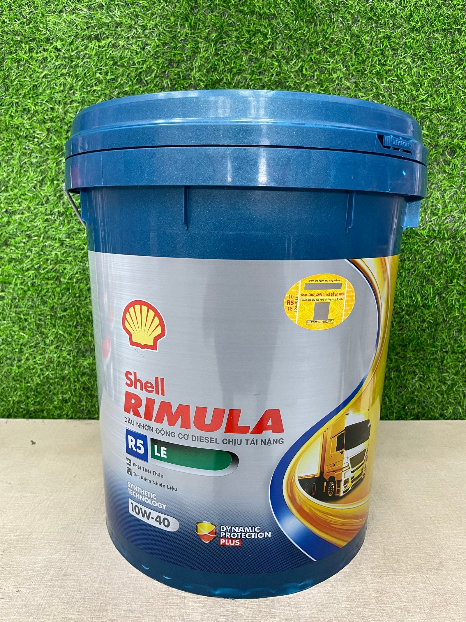 Dầu động cơ cao cấp Shell Rimula R5 LE API CK-4 10W-40